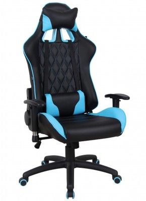 Кресло компьютерное BRABIX "GT Master GM-110" (черное/голубое) 531928 в Карталах - kartaly.ok-mebel.com | фото