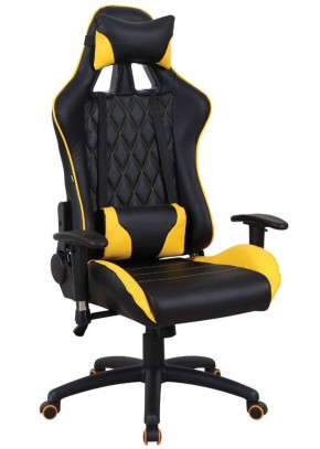 Кресло компьютерное BRABIX "GT Master GM-110" (черное/желтое) 531927 в Карталах - kartaly.ok-mebel.com | фото