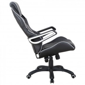 Кресло компьютерное BRABIX Techno Pro GM-003 (экокожа черное/серое, вставки серые) 531814 в Карталах - kartaly.ok-mebel.com | фото 6