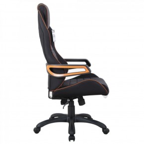 Кресло компьютерное BRABIX Techno Pro GM-003 (ткань черное/серое, вставки оранжевые) 531813 в Карталах - kartaly.ok-mebel.com | фото 3