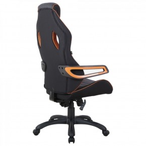 Кресло компьютерное BRABIX Techno Pro GM-003 (ткань черное/серое, вставки оранжевые) 531813 в Карталах - kartaly.ok-mebel.com | фото 6