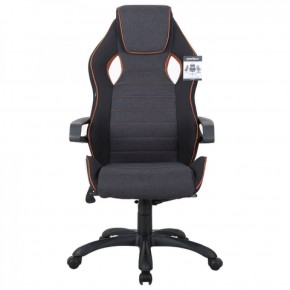 Кресло компьютерное BRABIX Techno Pro GM-003 (ткань черное/серое, вставки оранжевые) 531813 в Карталах - kartaly.ok-mebel.com | фото 7