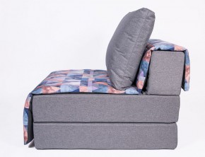Кресло-кровать бескаркасное Харви (серый-сноу деним) в Карталах - kartaly.ok-mebel.com | фото 3