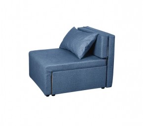 Кресло-кровать Милена (синий) Велюр в Карталах - kartaly.ok-mebel.com | фото