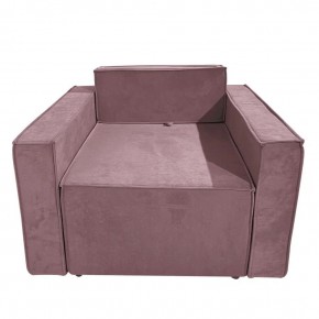 Кресло-кровать Принц КК1-ВР (велюр розовый) в Карталах - kartaly.ok-mebel.com | фото