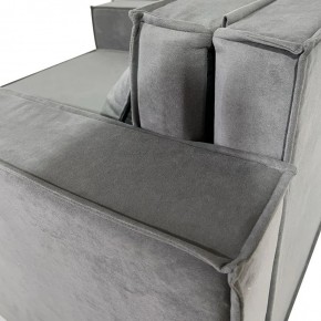 Кресло-кровать Принц КК1-ВСе (велюр серый) в Карталах - kartaly.ok-mebel.com | фото 11