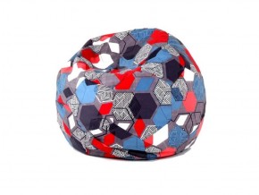 Кресло-мешок Мяч M (Geometry Slate) в Карталах - kartaly.ok-mebel.com | фото 1