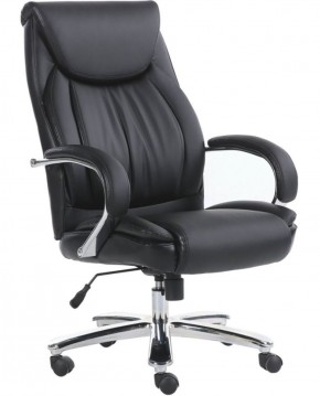 Кресло офисное BRABIX PREMIUM "Advance EX-575" (хром, экокожа, черное) 531825 в Карталах - kartaly.ok-mebel.com | фото