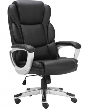 Кресло офисное BRABIX PREMIUM "Rest EX-555" (пружинный блок, экокожа, черное) 531938 в Карталах - kartaly.ok-mebel.com | фото 1