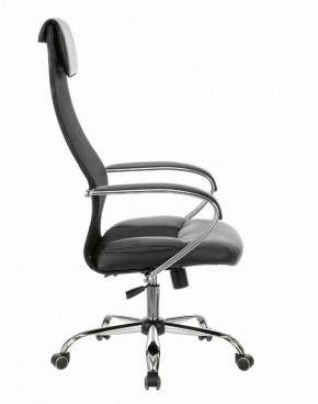 Кресло офисное BRABIX PREMIUM "Stalker EX-608 CH" (хром, ткань-сетка/кожзам, черное) 532091 в Карталах - kartaly.ok-mebel.com | фото 2