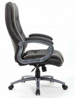 Кресло офисное BRABIX PREMIUM "Strong HD-009" (экокожа черная, ткань серая) 531945 в Карталах - kartaly.ok-mebel.com | фото 3