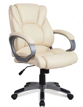 Кресло офисное BRABIX "Eldorado EX-504", экокожа, бежевое, 531167 в Карталах - kartaly.ok-mebel.com | фото
