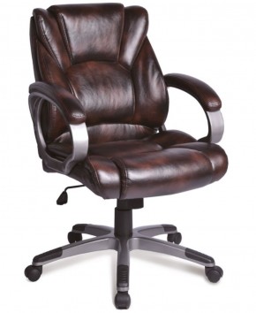 Кресло офисное BRABIX "Eldorado EX-504" (коричневое) 530875 в Карталах - kartaly.ok-mebel.com | фото