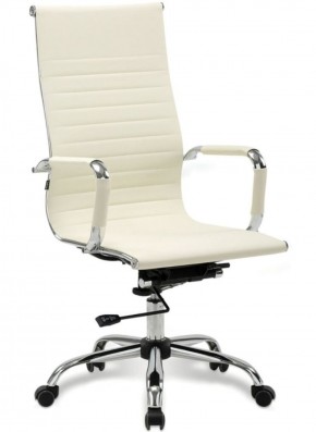 Кресло офисное BRABIX "Energy EX-509" (экокожа, хром, бежевое) 531166 в Карталах - kartaly.ok-mebel.com | фото