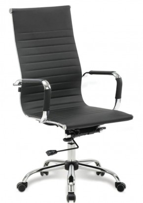 Кресло офисное BRABIX "Energy EX-509" (экокожа, хром, черное) 530862 в Карталах - kartaly.ok-mebel.com | фото