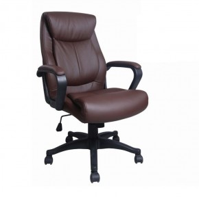 Кресло офисное BRABIX "Enter EX-511" (экокожа/коричневая) 531163 в Карталах - kartaly.ok-mebel.com | фото 1