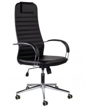 Кресло офисное BRABIX "Pilot EX-610 CH" premium (черное/кожзам) 532418 в Карталах - kartaly.ok-mebel.com | фото