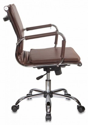 Кресло руководителя Бюрократ CH-993-LOW/BROWN коричневый в Карталах - kartaly.ok-mebel.com | фото 2