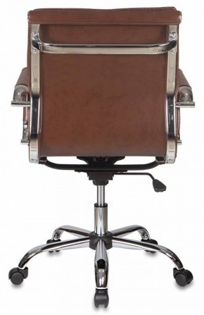 Кресло руководителя Бюрократ CH-993-LOW/BROWN коричневый в Карталах - kartaly.ok-mebel.com | фото 4