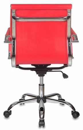 Кресло руководителя Бюрократ CH-993-LOW/RED красный в Карталах - kartaly.ok-mebel.com | фото 4