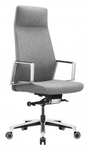 Кресло руководителя Бюрократ _JONS/CASHGREY серый в Карталах - kartaly.ok-mebel.com | фото