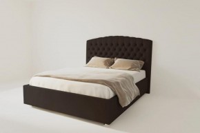 Кровать Берлин без основания 2000 (экокожа коричневая) в Карталах - kartaly.ok-mebel.com | фото