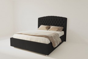 Кровать Берлин с ПМ 1600 (экокожа кольт ч) в Карталах - kartaly.ok-mebel.com | фото 2