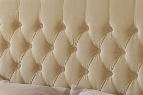 Кровать Берлин с ПМ 900 (экокожа бежевая) в Карталах - kartaly.ok-mebel.com | фото 3