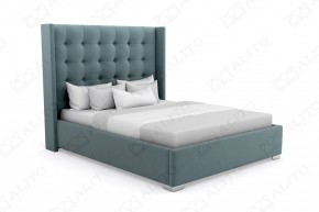 Кровать Брауни Люкс интерьерная +основание (140х200) в Карталах - kartaly.ok-mebel.com | фото 17