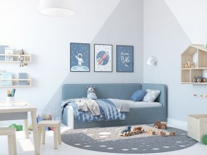Кровать-диван Leonardo 160*70 (Голубой) в Карталах - kartaly.ok-mebel.com | фото 6