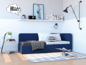 Кровать-диван Leonardo 160*70 (Синий) в Карталах - kartaly.ok-mebel.com | фото 6