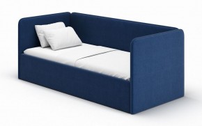 Кровать-диван Leonardo 160*70 (Синий) + боковина в Карталах - kartaly.ok-mebel.com | фото