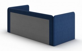 Кровать-диван Leonardo 160*70 (Синий) + боковина в Карталах - kartaly.ok-mebel.com | фото 4