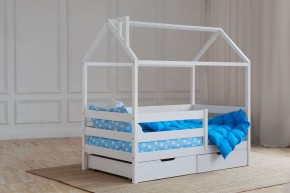 Кровать-домик 80*160 Белый в Карталах - kartaly.ok-mebel.com | фото 4