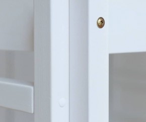 Кровать-домик двухъярусная 80*190 Белый в Карталах - kartaly.ok-mebel.com | фото 3