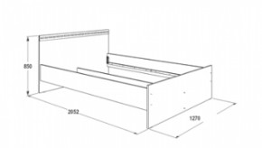 Кровать двойная Ольга-13 + 2-а выкатных ящика (1200) в Карталах - kartaly.ok-mebel.com | фото 3