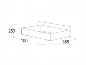 Кровать двойная Ольга 1Н + 2-а ящика (1200*2000) в Карталах - kartaly.ok-mebel.com | фото 3