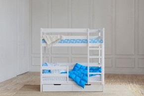 Кровать двухъярусная без крыши 80*160 Белый в Карталах - kartaly.ok-mebel.com | фото 4