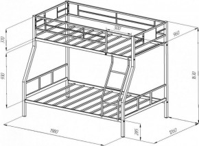 Кровать двухъярусная «Гранада-1» в Карталах - kartaly.ok-mebel.com | фото 6