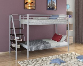 Кровать двухъярусная "Толедо" Серый/Венге в Карталах - kartaly.ok-mebel.com | фото