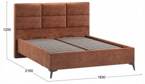 Кровать двуспальная Делана с ПМ Тип 1 в Карталах - kartaly.ok-mebel.com | фото 4
