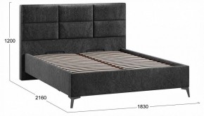 Кровать двуспальная Делана с ПМ Тип 1 в Карталах - kartaly.ok-mebel.com | фото 4