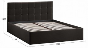 Кровать двуспальная Джоли с ПМ Тип 1 в Карталах - kartaly.ok-mebel.com | фото 4