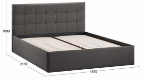 Кровать двуспальная Джоли с ПМ Тип 1 в Карталах - kartaly.ok-mebel.com | фото 4