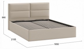 Кровать двуспальная Глосс с ПМ Тип 1 в Карталах - kartaly.ok-mebel.com | фото 4