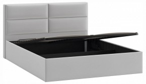Кровать двуспальная Глосс с ПМ Тип 1 в Карталах - kartaly.ok-mebel.com | фото 3