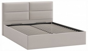Кровать двуспальная Глосс с ПМ Тип 1 в Карталах - kartaly.ok-mebel.com | фото 2