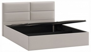 Кровать двуспальная Глосс с ПМ Тип 1 в Карталах - kartaly.ok-mebel.com | фото 3