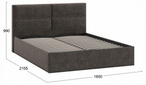 Кровать двуспальная Глосс с ПМ Тип 1 в Карталах - kartaly.ok-mebel.com | фото 4