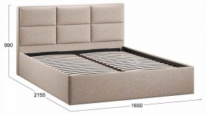 Кровать двуспальная Стелла с ПМ Тип 1 в Карталах - kartaly.ok-mebel.com | фото 2